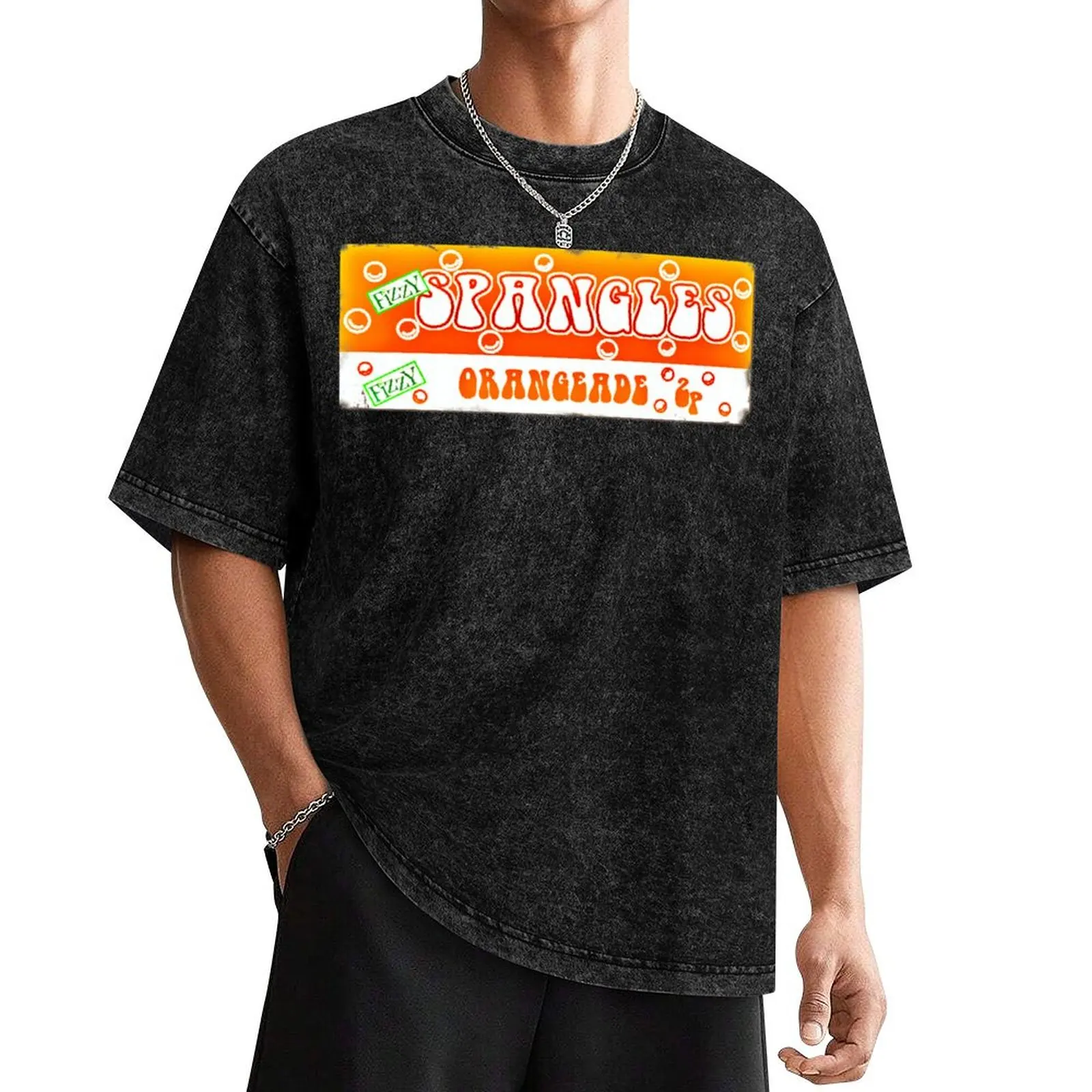 Spangles T-Shirt sports fans funny shirt cotton basketball graphic tees Men's t-shirts