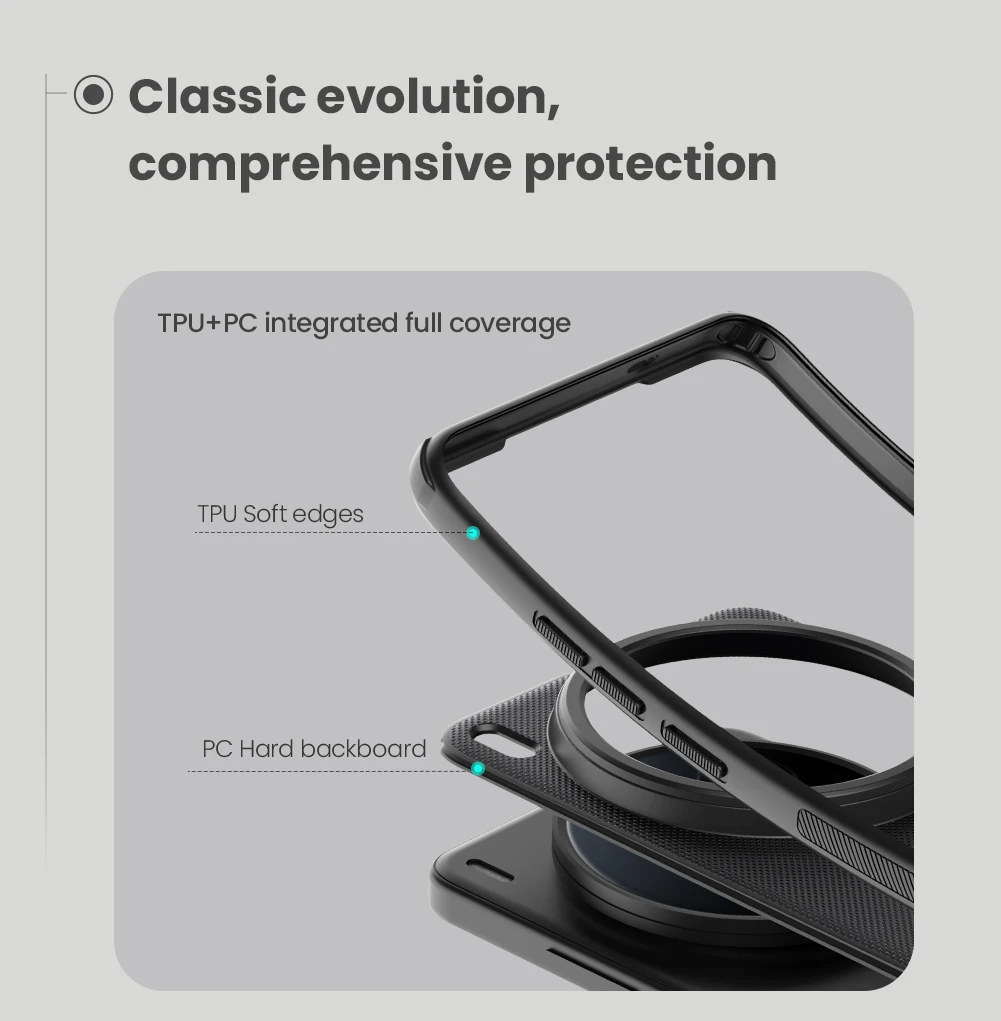 

Чехол Nillkin для Vivo X200 Ultra 5G, матовый, с мягкой рамкой, высококачественный бампер, 360-градусная матовая защита задней панели