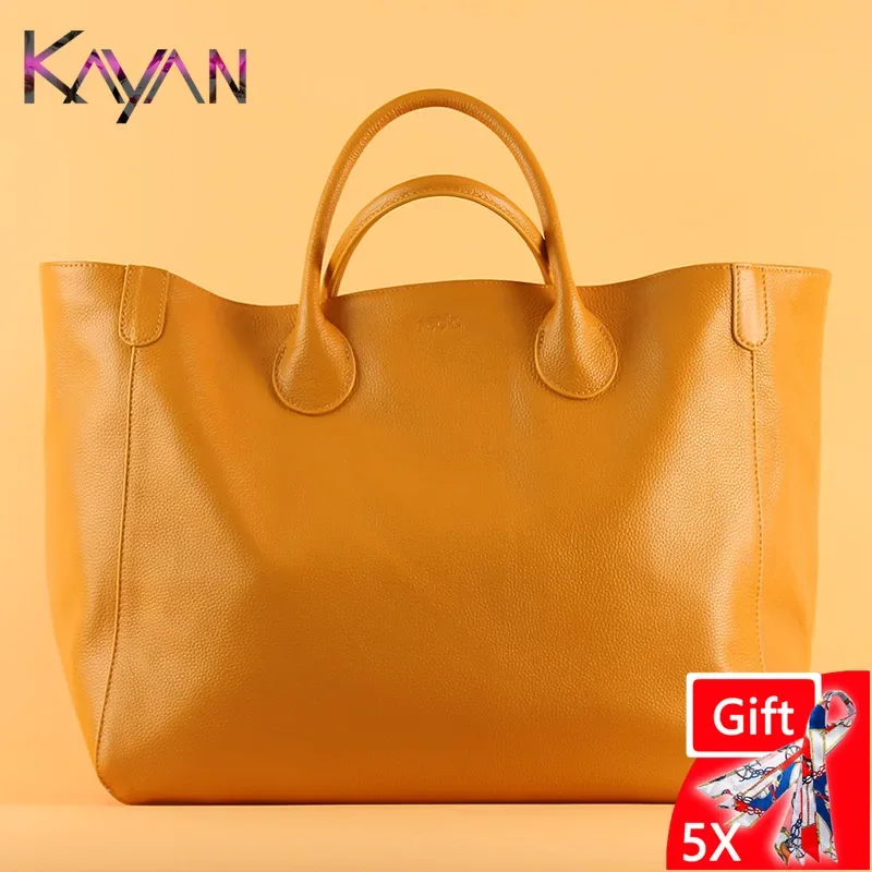 New super Large Women tote bag cow leather star style Female shoulder bag hot in shopping bag summer Luxury beach bag