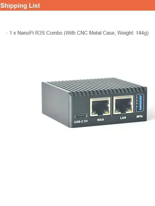 

OpenPi Nano R3S Combo 2 ГБ LPDDR4X ОЗУ и 32 ГБ eMMc, RK3566, Quad Cortex-A55, Duoble GMB LAN, Rockchip, U-Boot, Ubuntu-Core