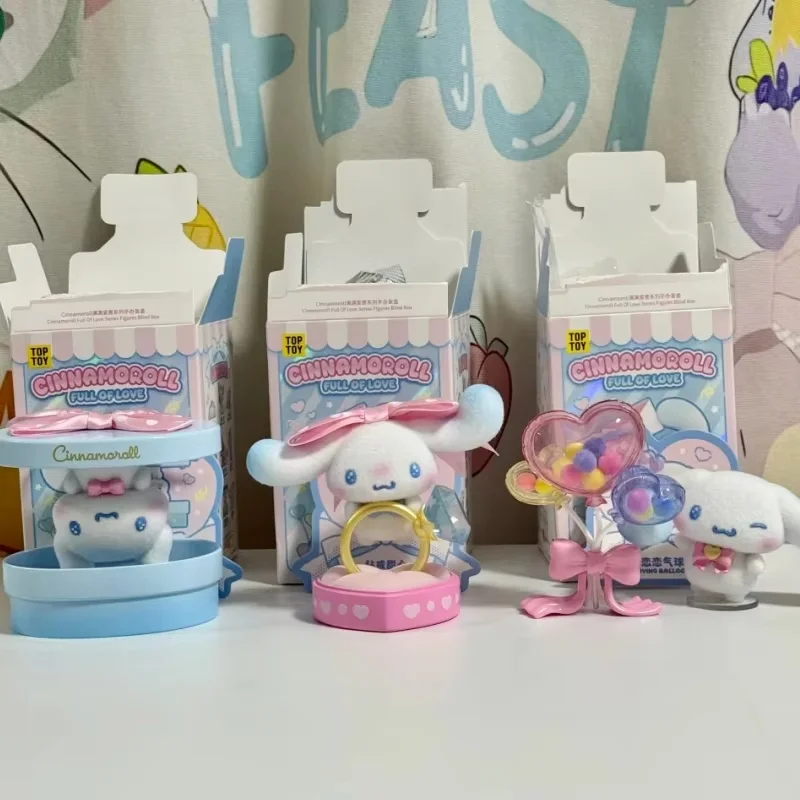 New Stock Authentic Cinnamoroll Full Of Love Series Blind Box Cute