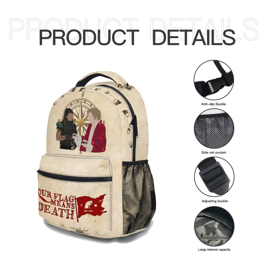 New Fashionable  Tea Time BackpackPattern School Bag  Print Lightweight Backpack