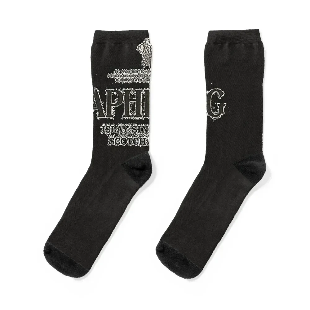 

Laphroaig whiskey Classic T-Shirt Socks christmass gift custom sports crazy Wholesale Socks For Women Men's