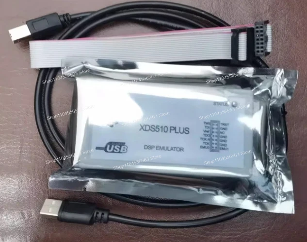 XDS510 PLUS DSP Programmer for DM350 C6414 F240 TMS320LF2406 Chips Embedded Development and Debugging