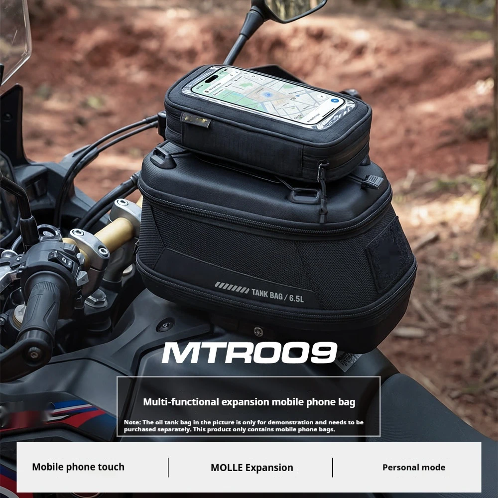 For Motorcycle Waterproof Phone Bag Touchscreen Navigation Multi-Function 2-5L No-Drill Accesorios Moto