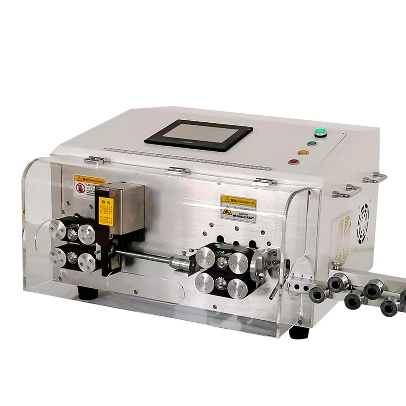 Boruix 70mm² Large Cable Computer Stripping Machine, 800W Twelve -wheel Drive for Pipe Diameter 20mm Cable Peeling Machine