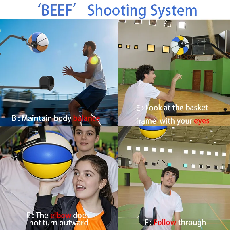 New Product Indoor and Outdoor Universal Basketball Shooting Training Machine for  Basketball Trainers