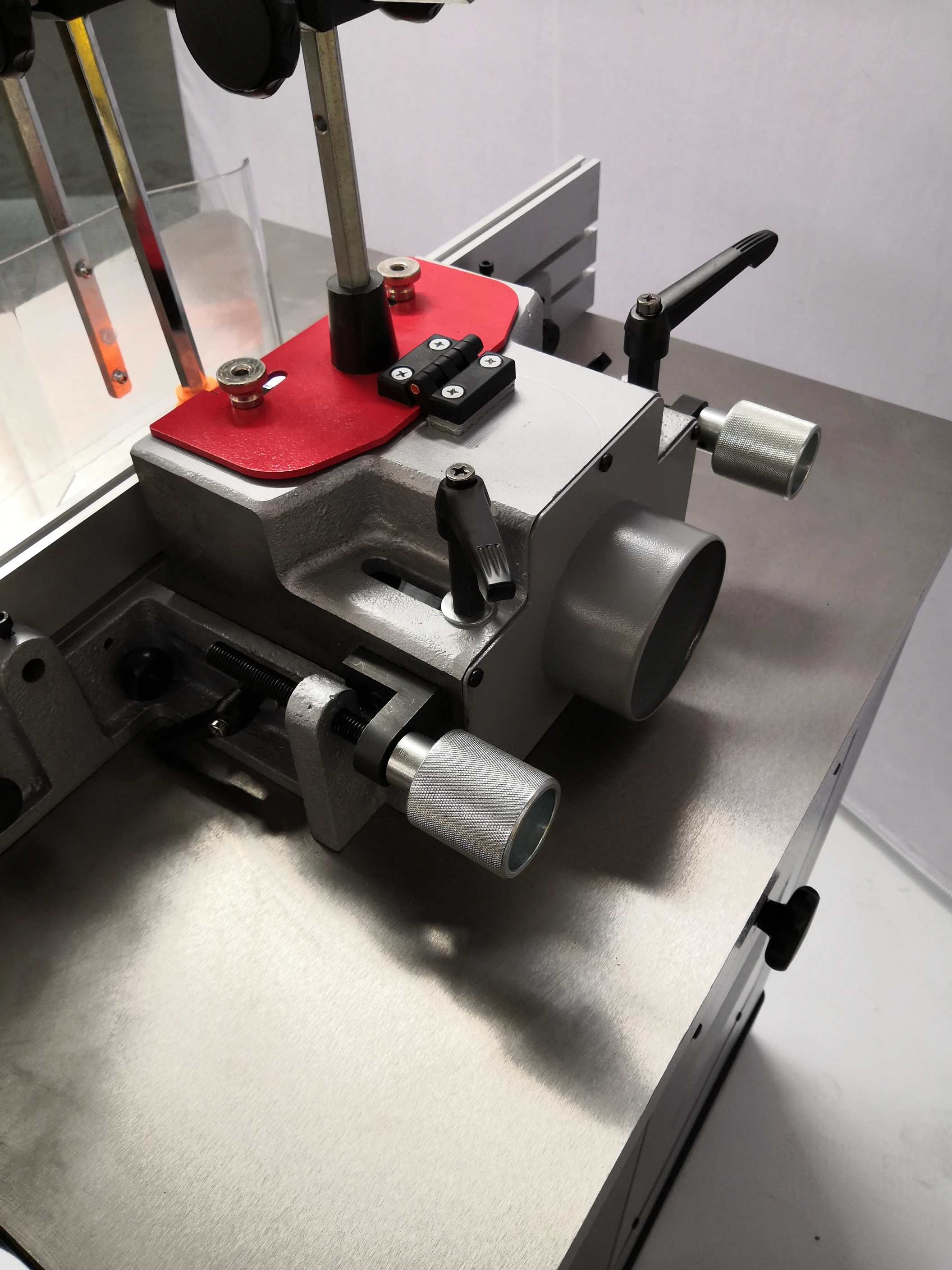 STR W0404 Single Axis High Efficiency Dovetail Lifting Configuration Slide Table Woodworking Milling Machine Spindle Shaper