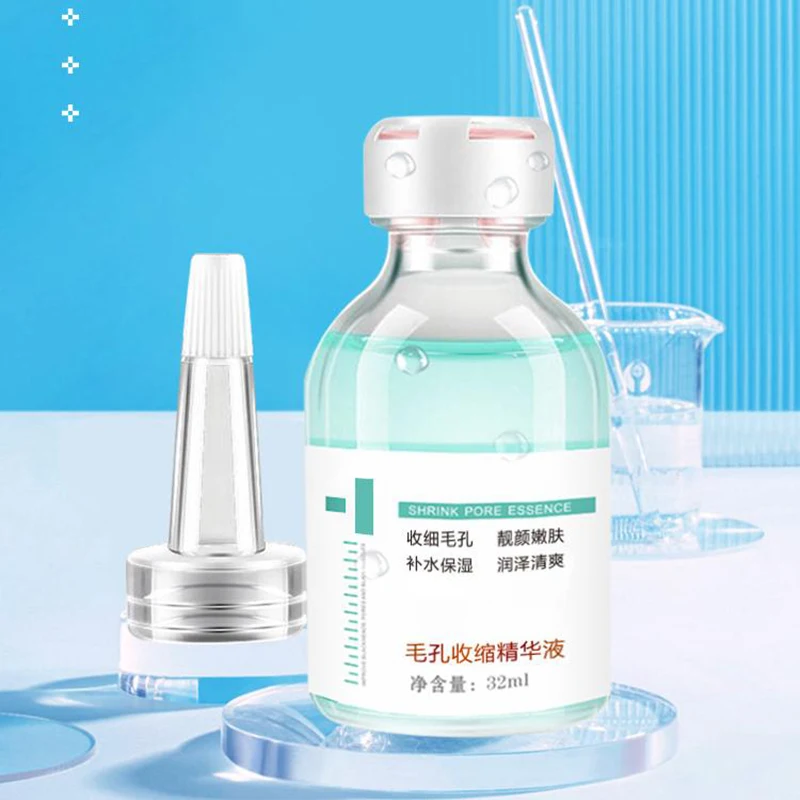 B5 Pore Minimizing Essence Niacinamide Centella Asiatica Extract Moisturizing Blackhead Strengthen Radiant Elastic Facial Serum
