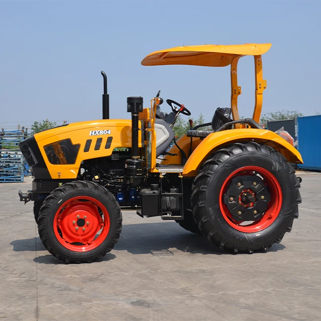 50-180HP 4WD Diesel Tractor Heavy Duty Farm Machinery With Sunshade PTO 3 Point Hitch Hydraulic System Customizable Utility