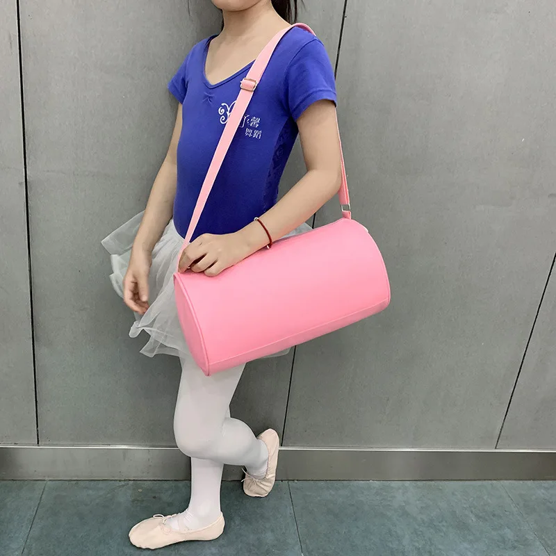 Borsa da ballo con spacco diagonale su una spalla Borsa da scuola di grande capacità Ragazza Zaino da ballo per bambini Borsa da balletto alla moda latina