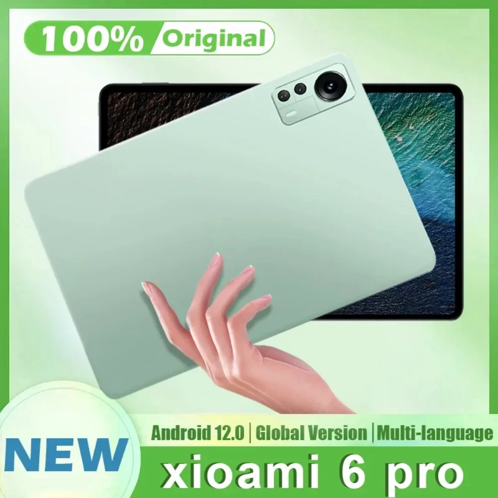 

2024 Pad 6 Pro Original Global Version 16GB+1TB Android 13 Snapdragon 888 Xioami Tablets PC 11inch 5G Dual SIM Card HD 4K Mi Tab