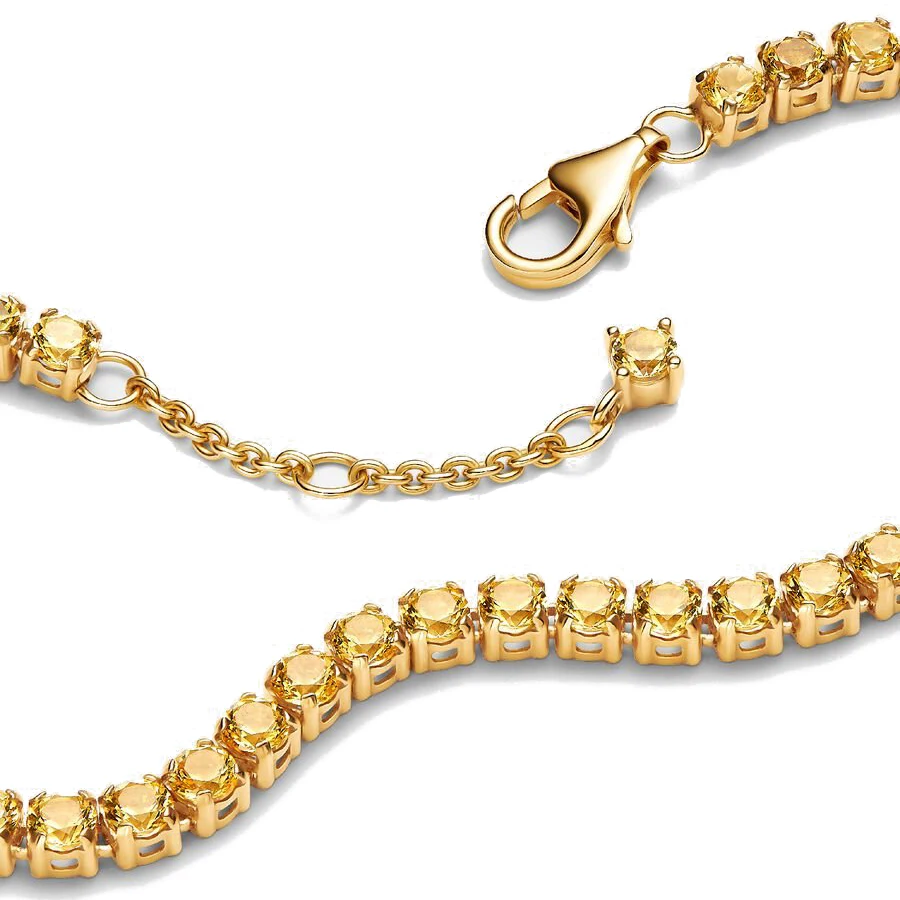 اللون مكعب الزركون أكسيد S925 فضة سوار للنساء موضة بسيطة القلب القرص مجوهرات الخطوبة حجم قابل للتعديل #2