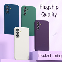 Candy Square Liquid Silicone Phone Case for Samsung Galaxy A17 6.7\