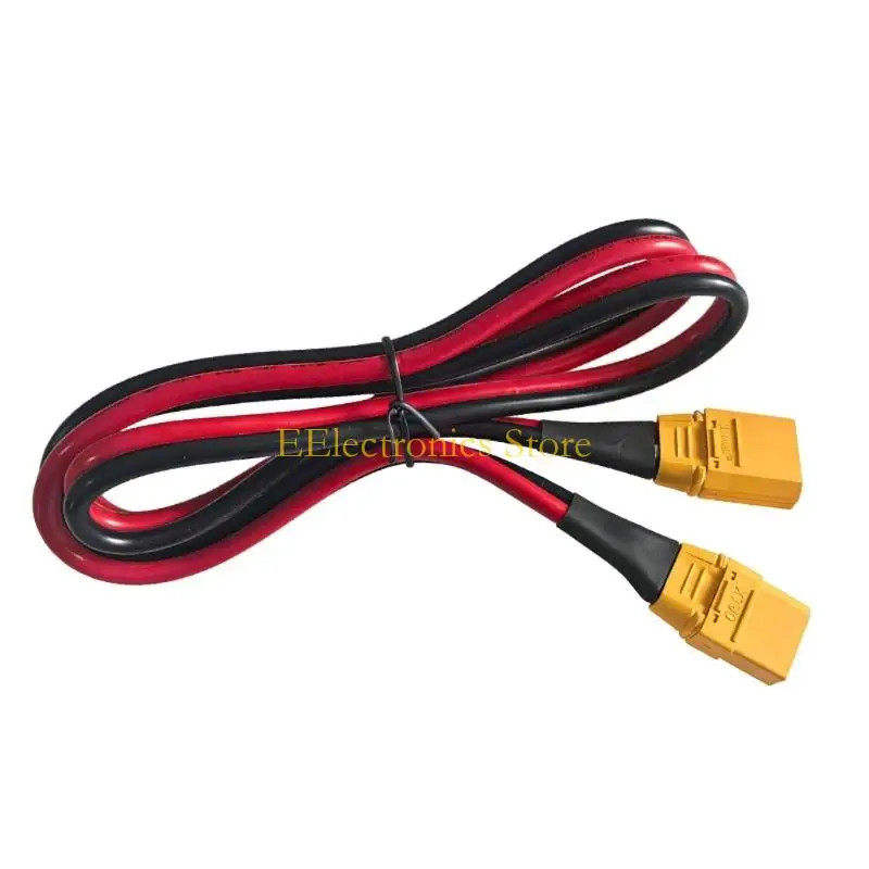 B03C XT90 Male To Female Extension Cable 10AWG Heavy Duty Power Wire For Solar Generator Remote Control Battery FPV Drones