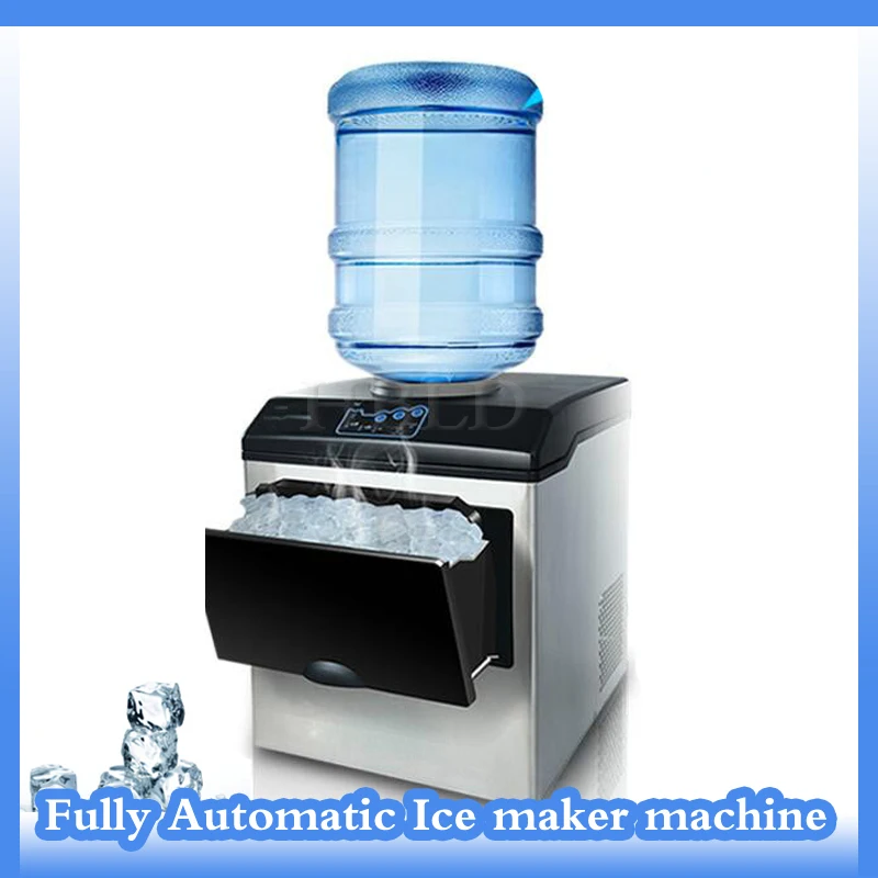 

Household Electric Ice Maker Mini Intelligent Fully Automatic Circular Ice Cube Forming Machine Small And Portable