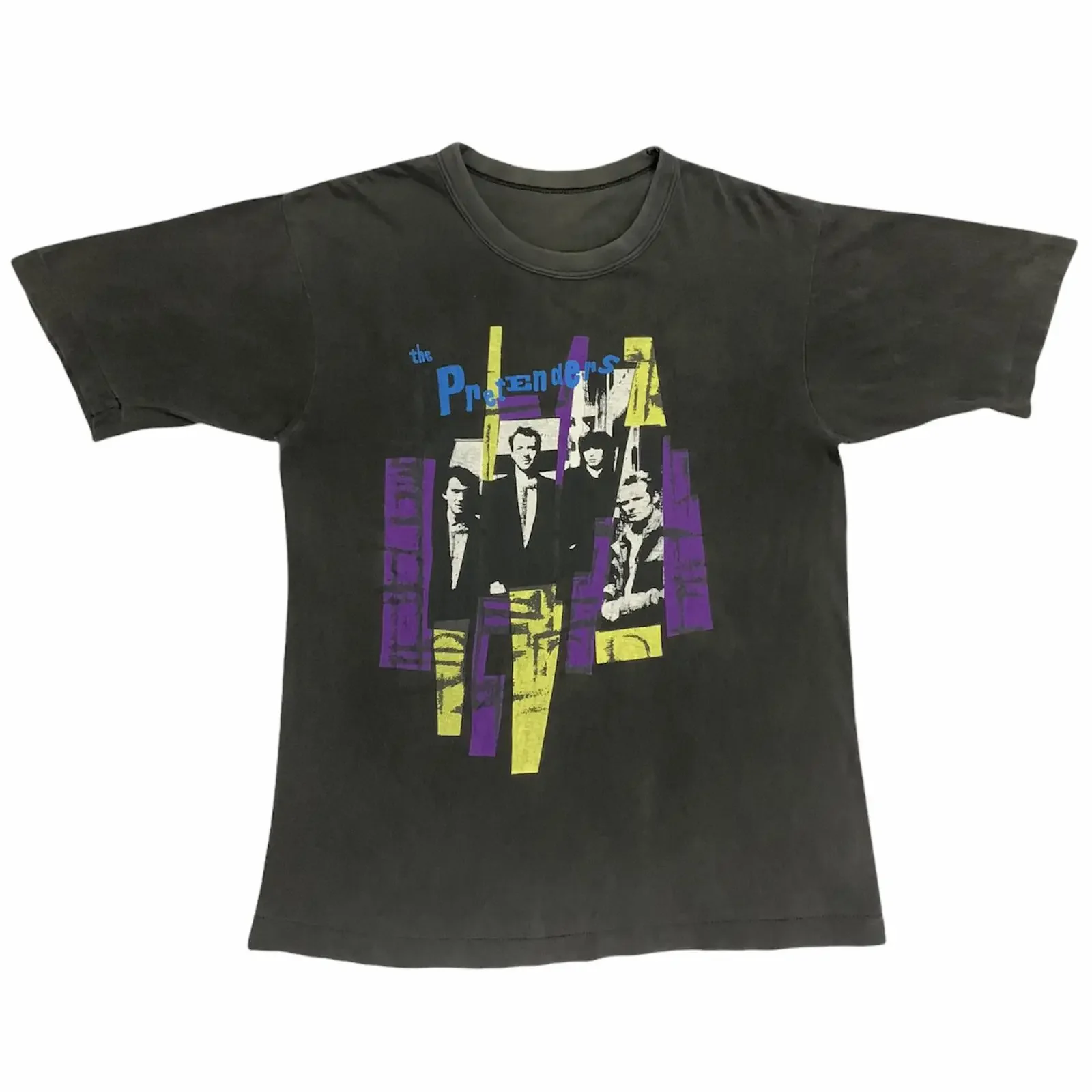 The Pretenders Japan Tour 1984 Size M vintage Washed Comfortable Breathable Unisex Casual Top For Everyday Wear Soft Versatile