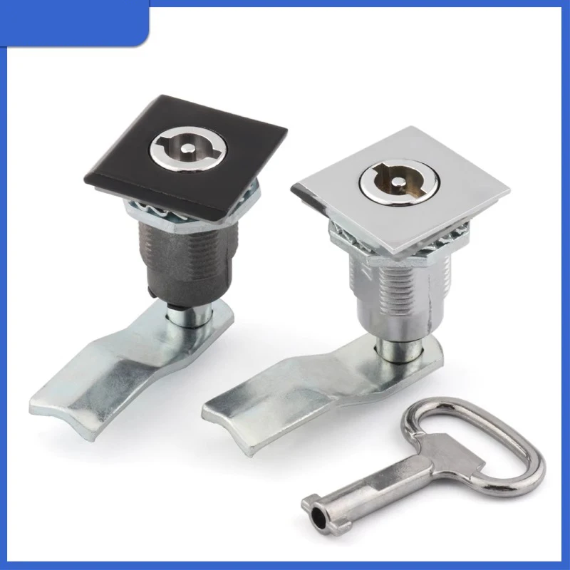 MS817 square turn tongue lock foundation box one-word airfoil telescopic cylindrical lock power cabinet