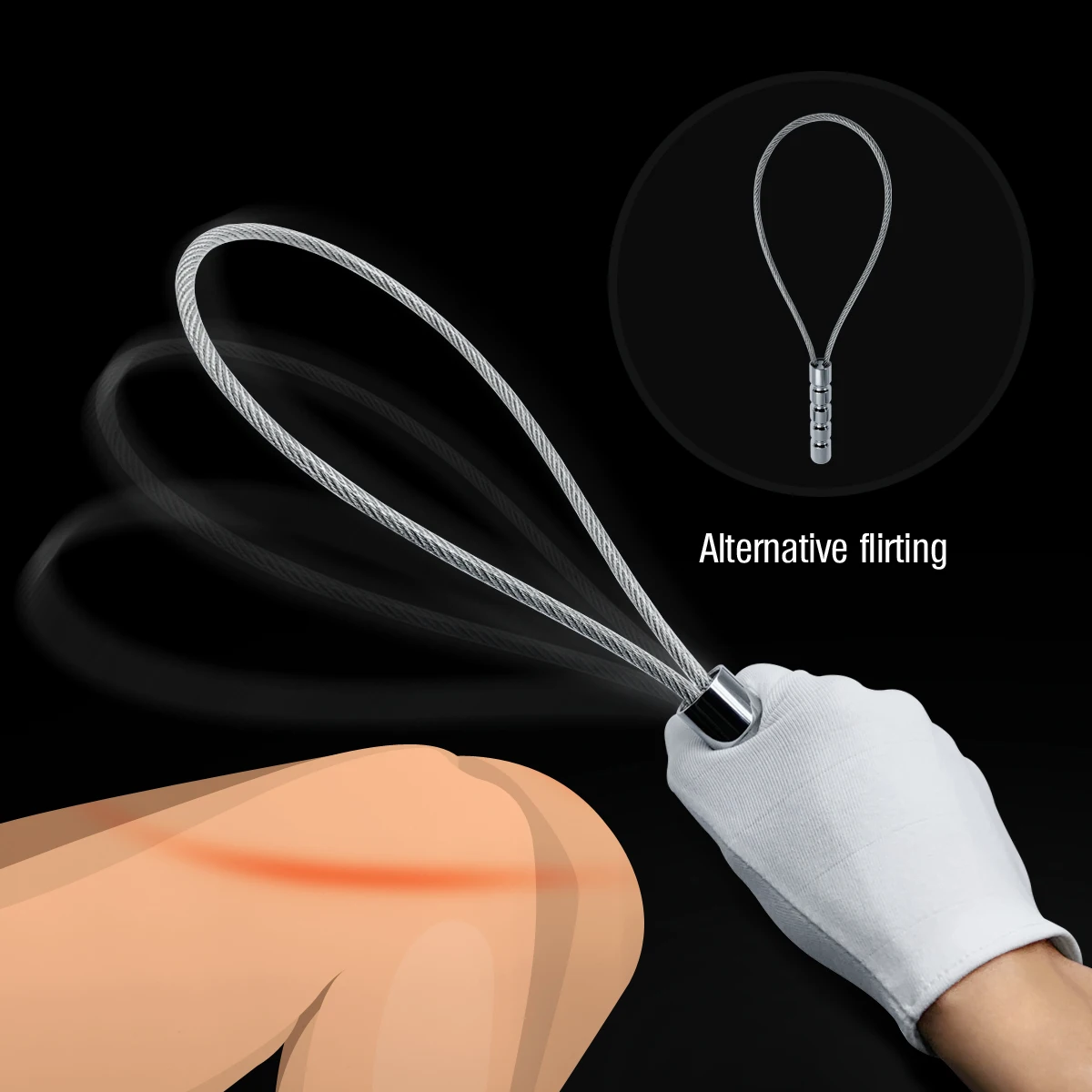 1pcs, BDSM, 금속 와이어 손 박수, SP 스팽킹 장치, 유혹, 친밀한 게임 스팽킹, 유혹 채찍, 성인 섹스 토이