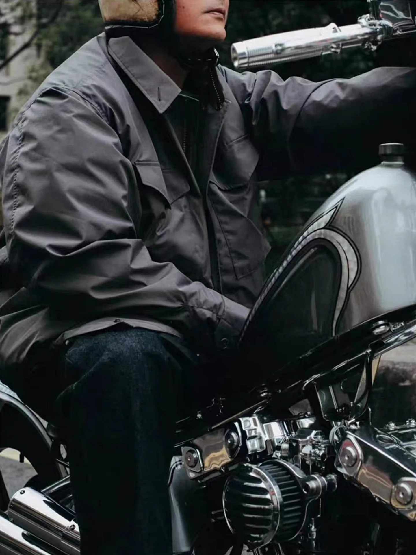 MADNESS NANAMICA Windproof and Waterproof Multi Pocket Submachine Jacket for Men New Fashion Style