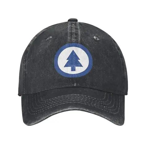 Pine Tree Gravity Falls Bill Cipher  Baseball Cap Vintage Distressed Denim  Snapback Cap Men Women Outdoor Summer Soft Hats Cap