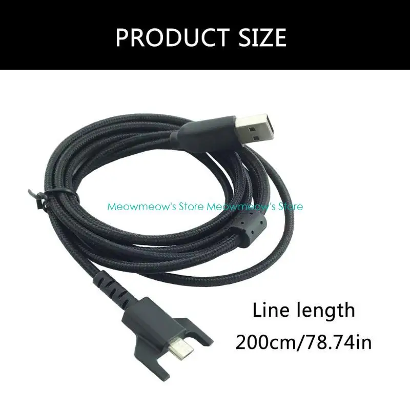 W91A USB для типа C Зарядное кабельное шнур для GPRO/GPW/G900/GPX/G903/G403/G703 MOOSE