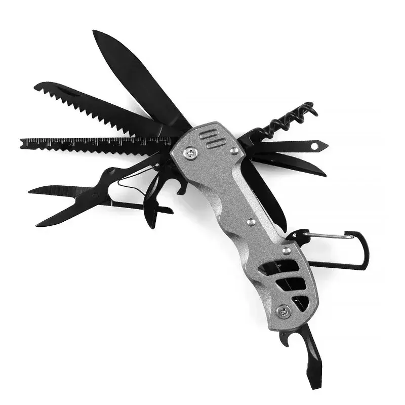 Multifunctional Folding Swiss Army Portable Stainless Steel Pocket Knife Outdoor Camping Emergency CombinationTool Survival Gear image 6