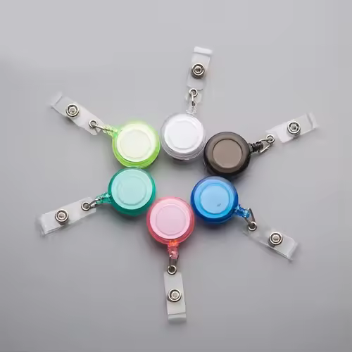 Women Student Credit Card Cover Case Pouch Creative Transparent Retractable Nurse Badge Doctor ID Card Holder Clip Badge - Image 26