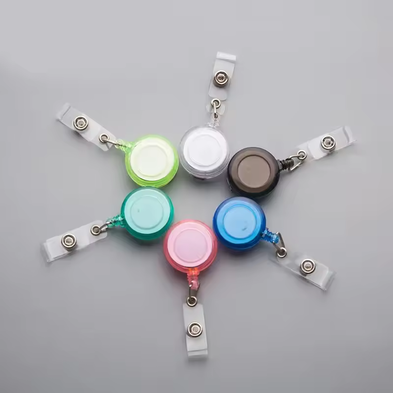 Women Student Credit Card Cover Case Pouch Creative Transparent Retractable Nurse Badge Doctor ID Card Holder Clip Badge - Image 26