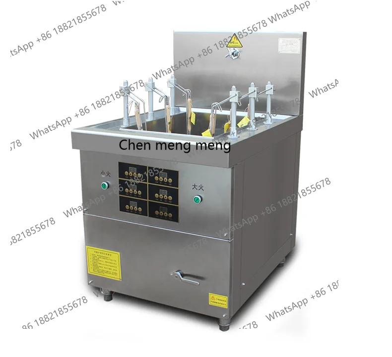 

Automatic lifting noodle cooking stove single cylinder six frame 15KW six-eye powder cooking stove commercial induction cooker