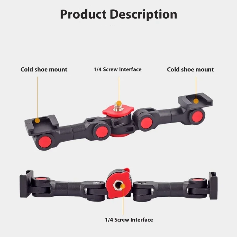 

Крепление для штатива для мобильного телефона, адаптер для крепления на штатив для смартфона, алюминий с холодным башмаком, для