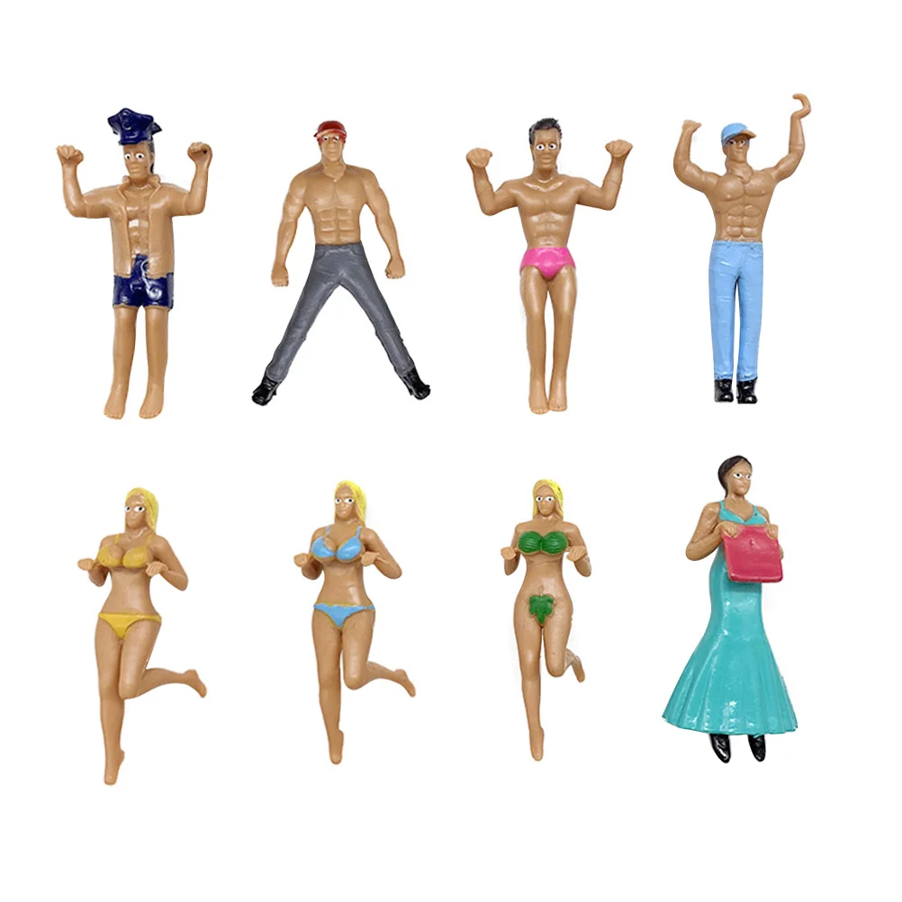 8 Pcs Miniature Cup Toy Dollhouse Miniatures Decorations Pendant Drinks Edge Ornaments