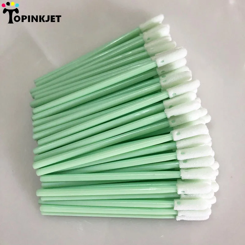 100 Stück Glasfaser-Reinigungswerkzeug, Mikro-Reinigungsschaum für die Faserreinigung, Druckkopf-Reinigungswerkzeug – Detail 6