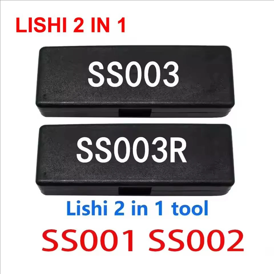 Herramientas LISHI 2 en 1, Decodificador SS002R SS003 SS003R SS002 pro para casa, Decodificador para kit de herramientas LISHI