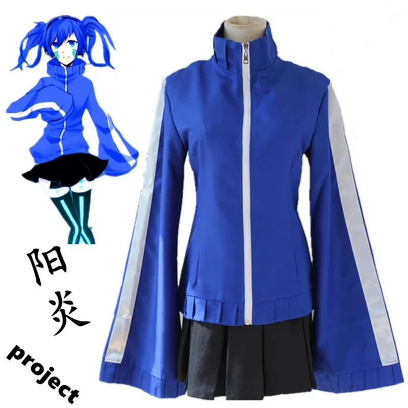 Anime MekakuCity aktorzy Kagerou Project Enomoto Takane Ene kostiumy Cosplay mundurek szkolny dla kobiet dziewczyn impreza z okazji Halloween