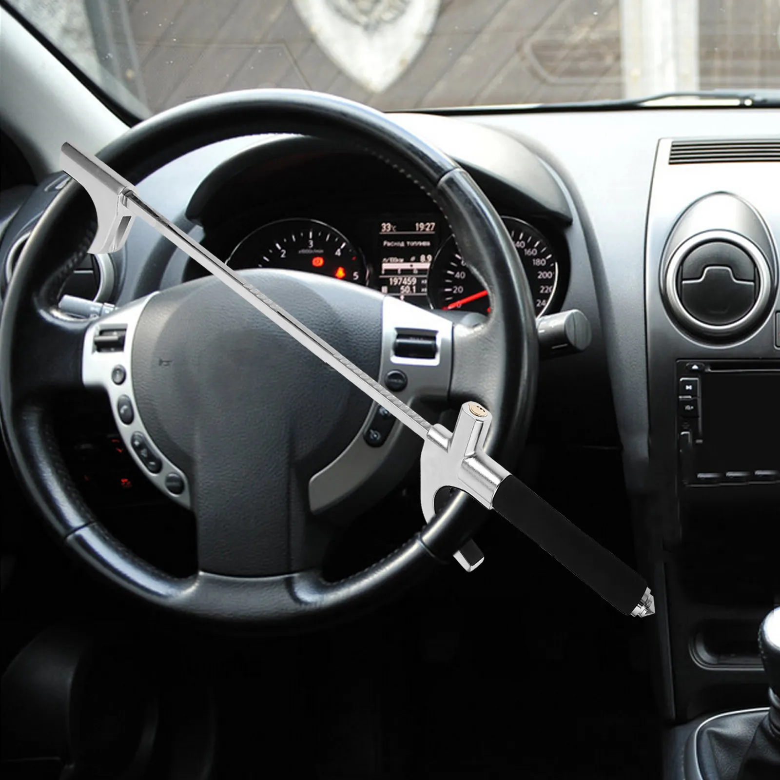 

Brake Pedal Lock Car Anti-theft Steering Wheel Window Hook Antitheft Locking Devices