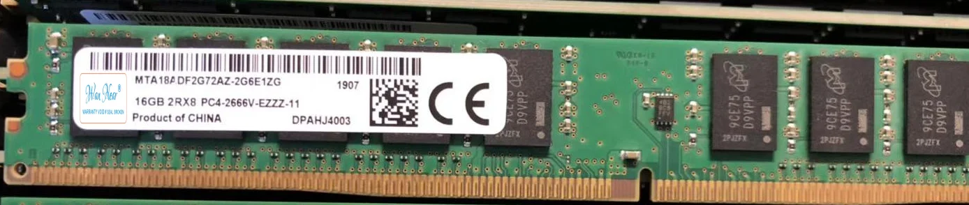 

For 16G 3200 pure ECC narrow strip VLP server MTA18ADF2G72AZ-3G2E1