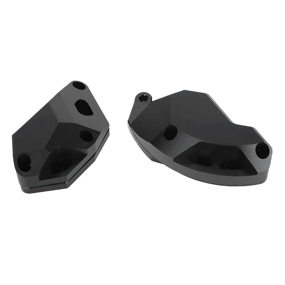 Engine Cover Slider Crash Pad Guard Protector Black for Ninja ZX-10R 2011-2017 - Motorcycle Engine Crash Pad Replacement Body Ac