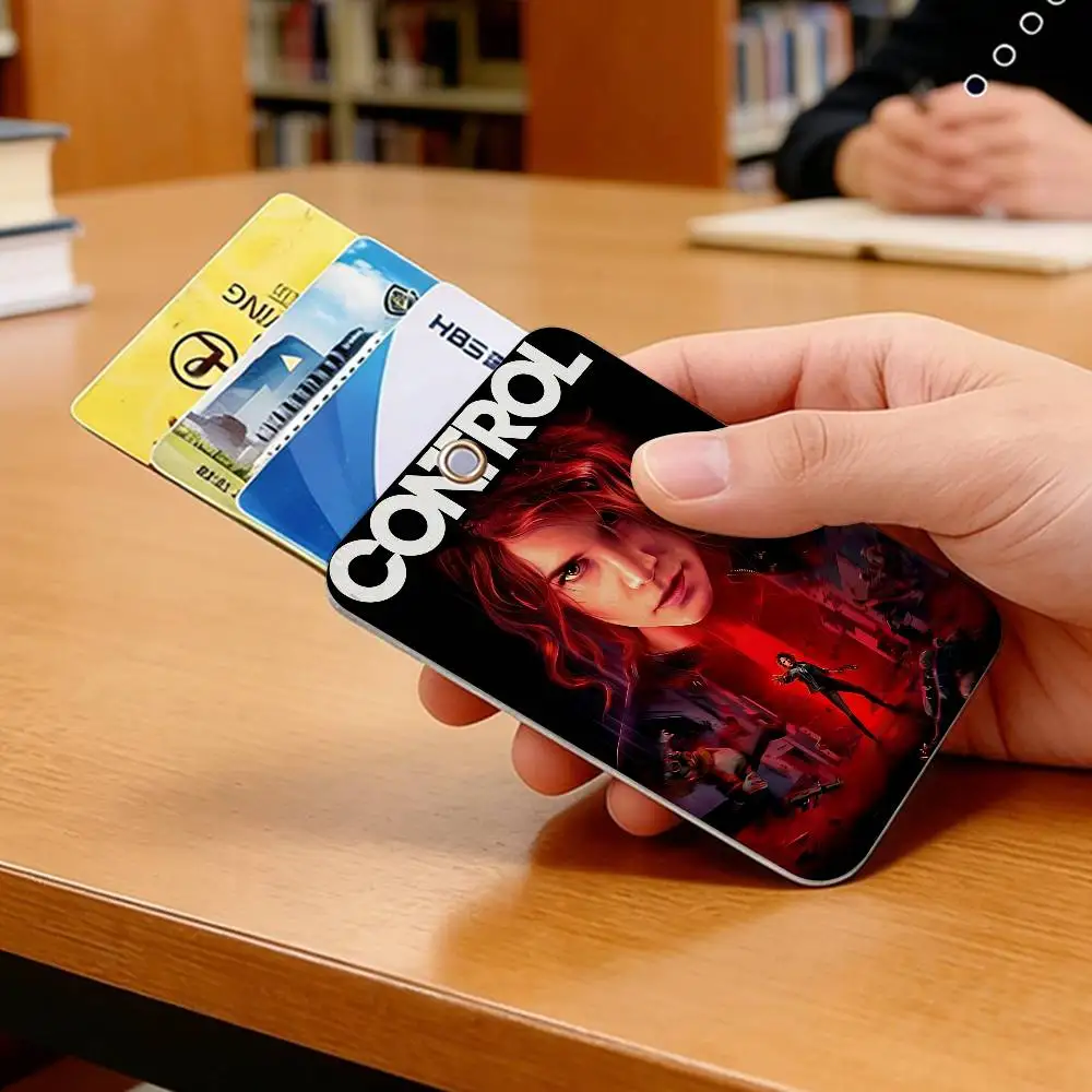 Classic Role Game C-Control Personalised Holder Suitable for Bank card,Subway, Bus Card Wallet Card Case Badge Holder Keychain
