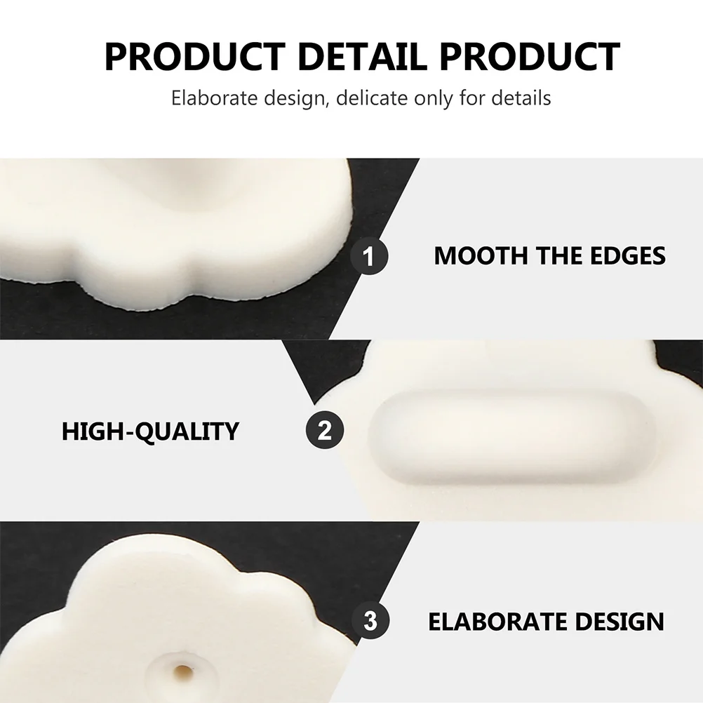 

200pcs Butterfly Hat Brooch Clutch Back White Cloud Plastic Pin Fasteners For Diy Lapel Pins Badges Jewelry Making Craft Brooch