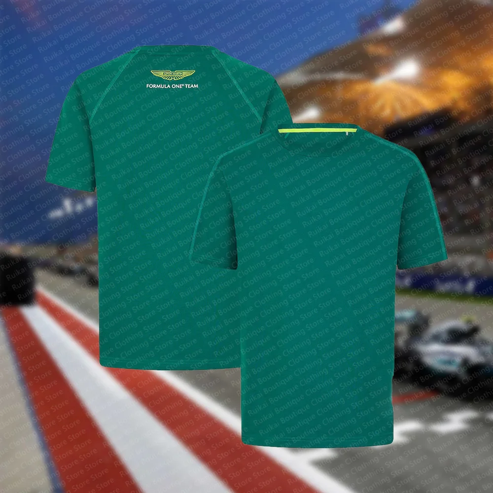 Summer Classic F1 Men's T-shirt Daily Racing Competition Training Team Uniform Racing Fan Commemorative Edition Top