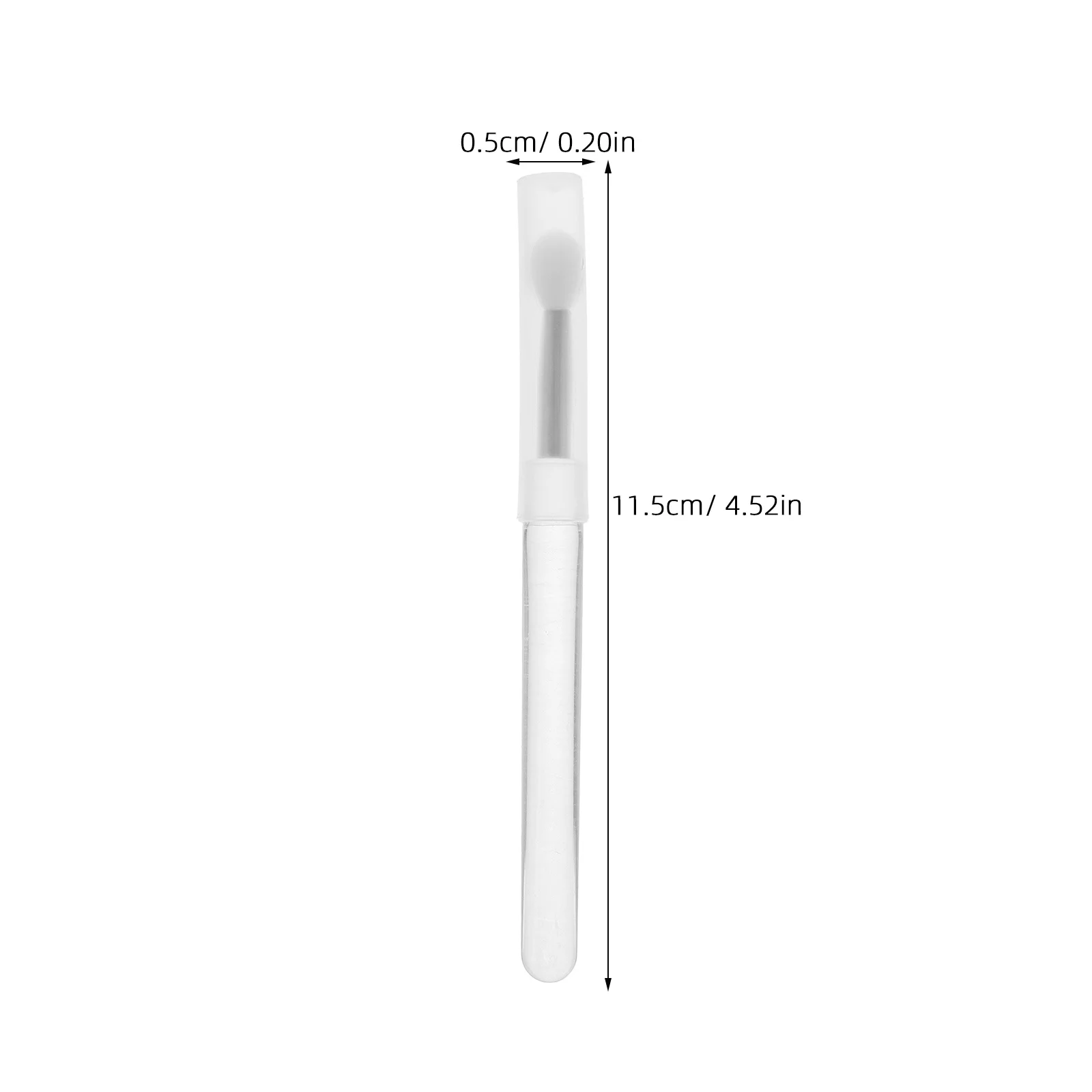 10Pcs Silicone Lip Brush Set Mini Portable Lipstick Applicator Soft Reusable Lip Gloss Balm Scrubber Jelly Brush Applicator