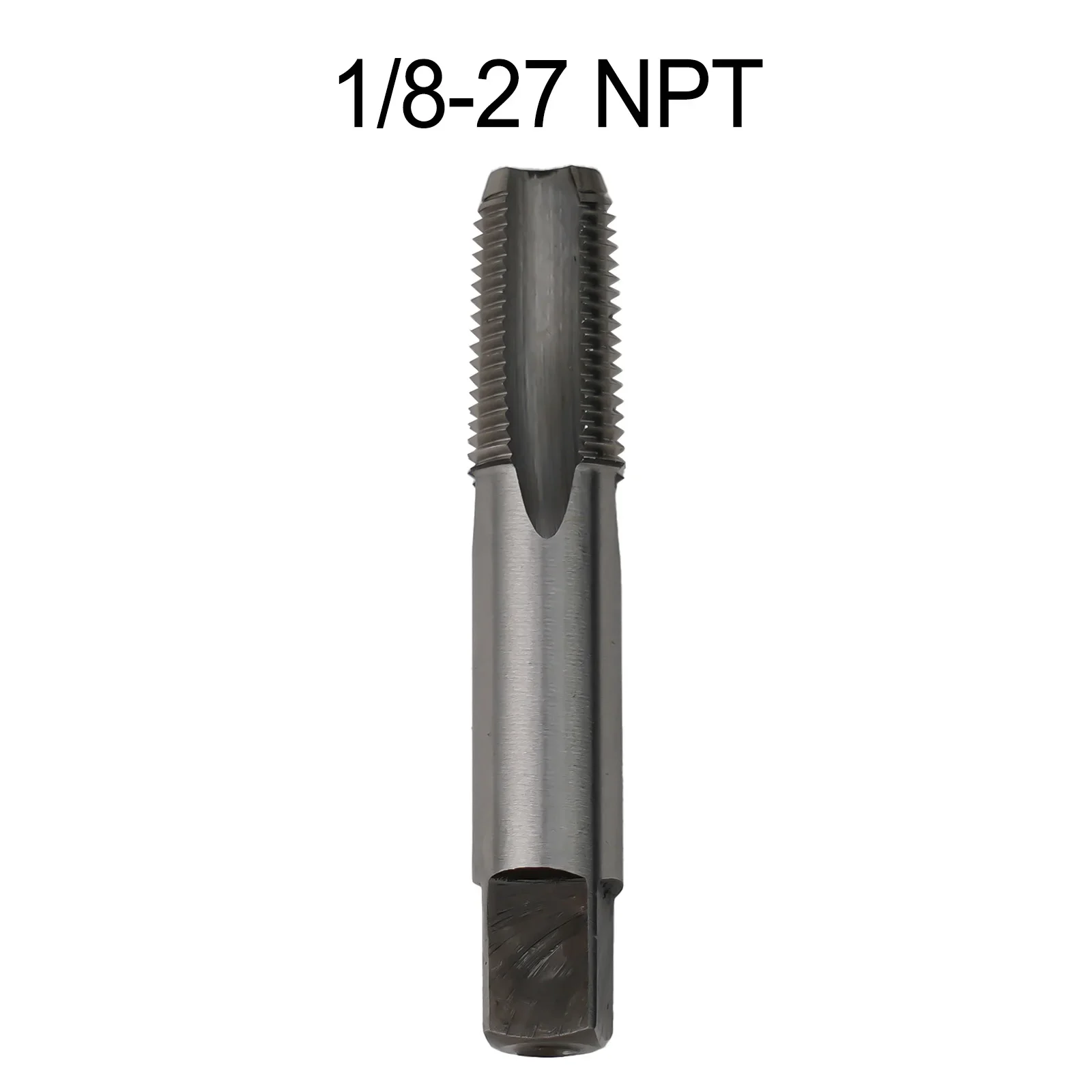 Tap Taper Pipe Tap Taper Thread Tap 1/8- 27 1pcs HSS Manual Tools NPT Pipe Tap Standard Hand Tools Multifunction