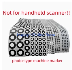 10000 Points Gom 3D Scanning Photo Scanner,Copying Machine Marking Point Marker Matte (non-reflective Not for Handheld Scanner)