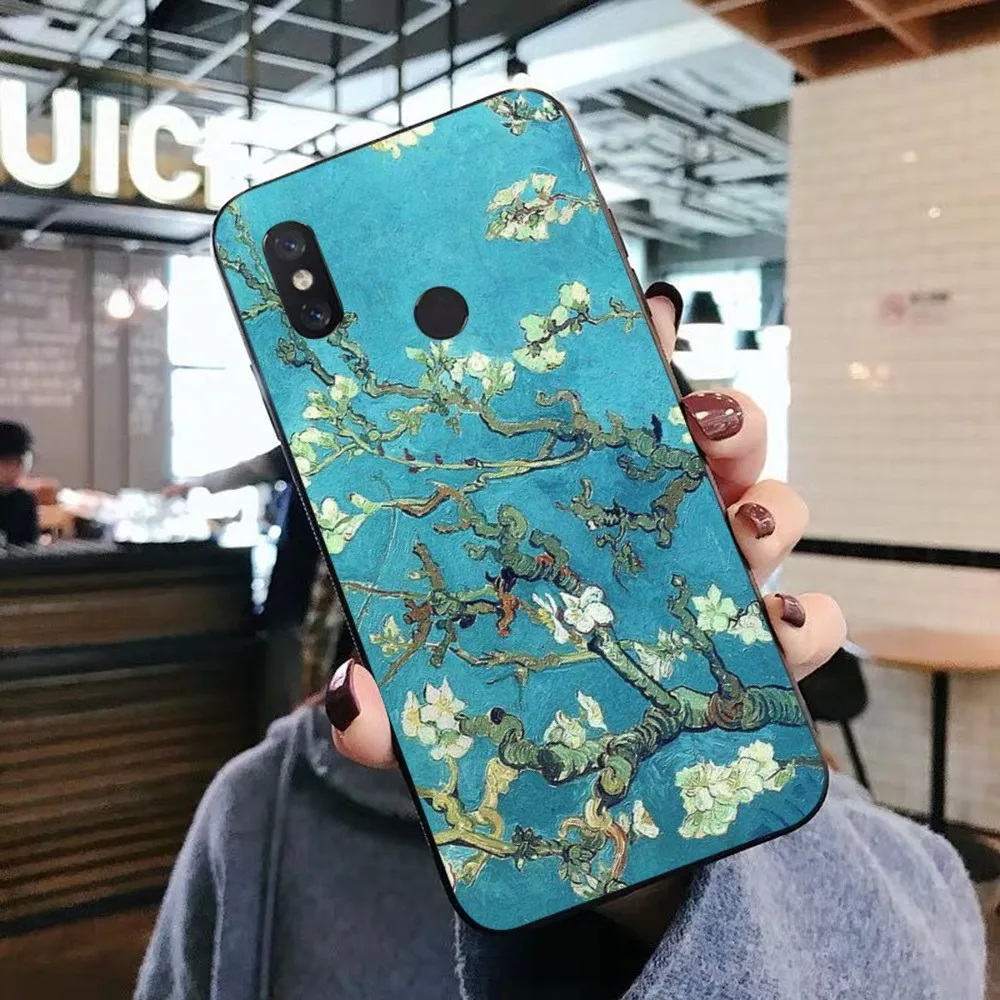 Van Gogh Phone Case For Samsung S 20 21 22 23 plus Ultra for Redmi Note 8 9 10 11 for Huawei Y 5 6 9