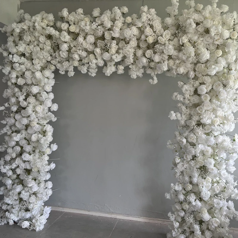 

Искусственный цветок Квадратная арка Цветочная композиция Свадебный декор Цветочные ряды Предложения Витрина с цветочными шариками