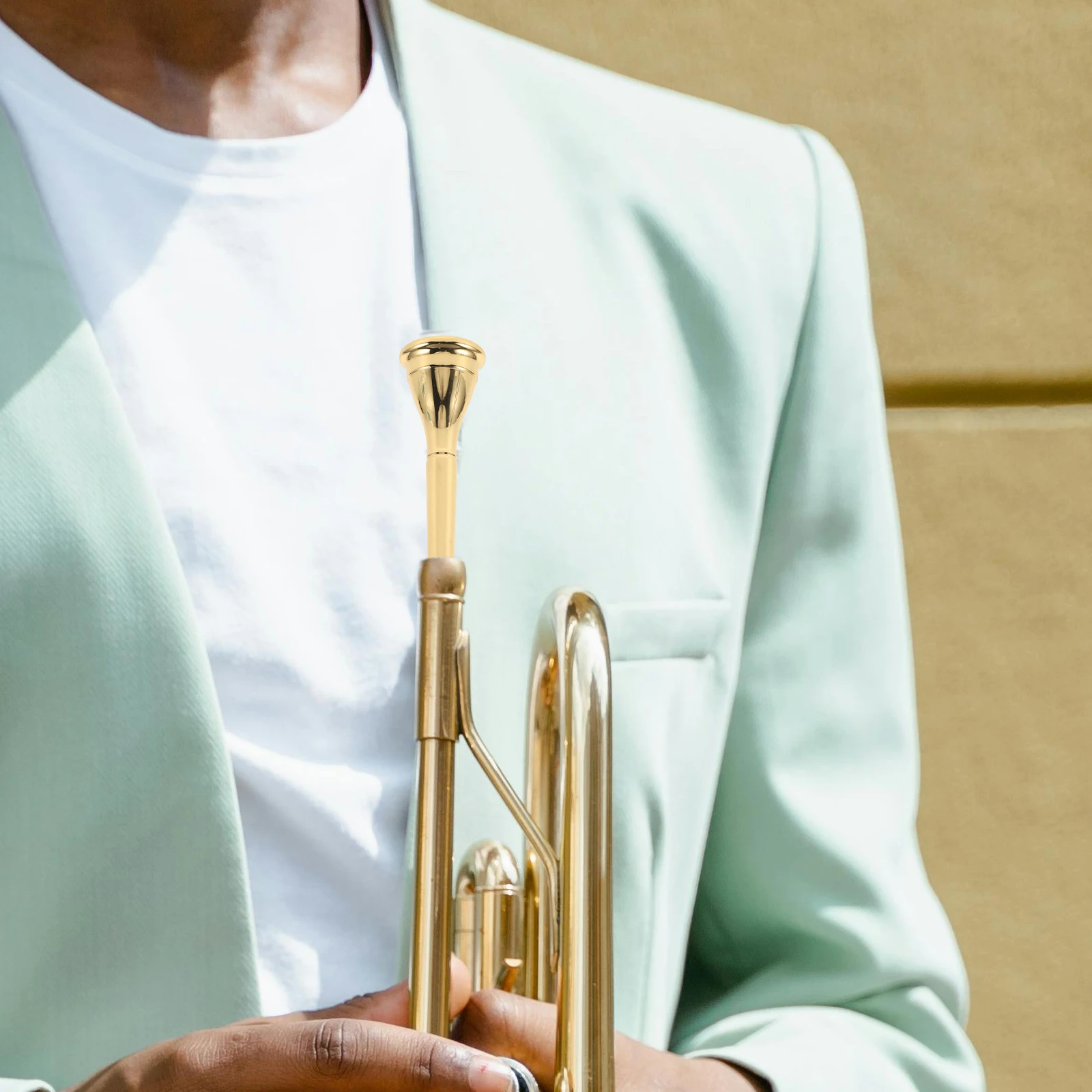 

French Horn Mouthpiece Accessory for Stage Replacement Copper Musical Instrument