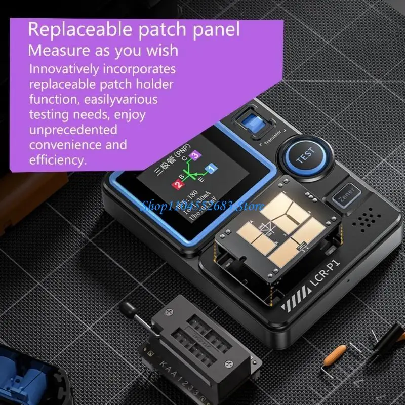 Y6GD اختبار المكونات الإلكترونية صمام ثنائي ثلاثي المسار السعة المقاومة الحث اختبار الترانزستور مكثف اختبار المتعدد