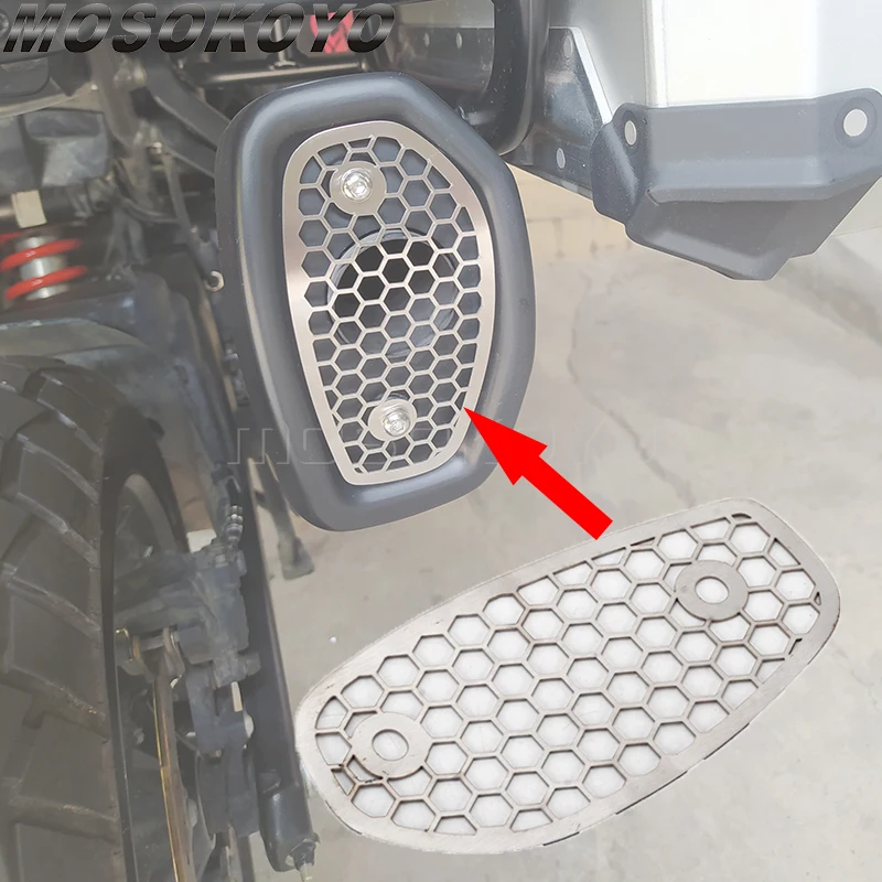 Exhaust Pipe End Cap Grill Mesh Cover For Harley Pan America 1250 RA1250 S 21-26 Muffler Protector Guard Motorcycle Accessories