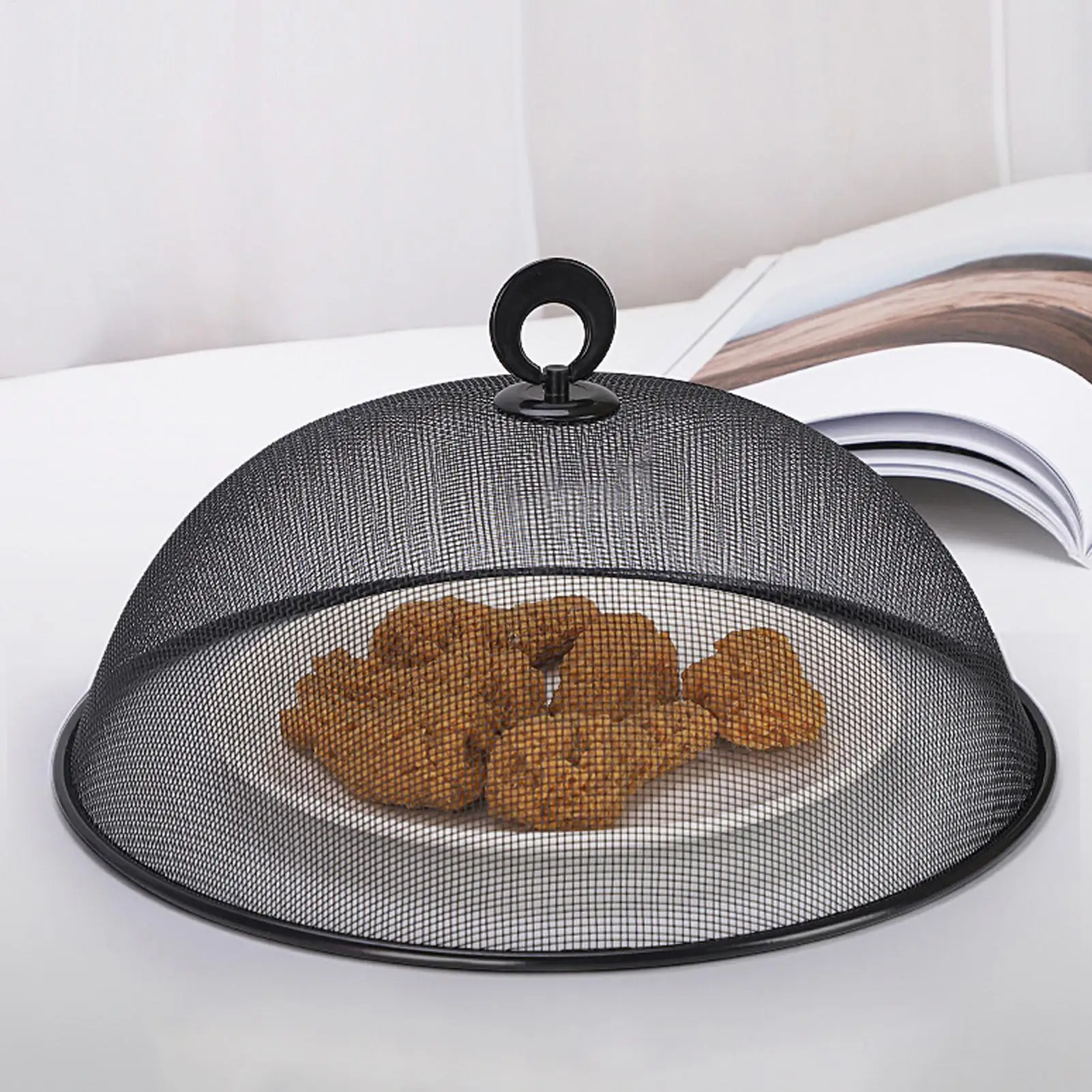

Washable Mesh Food Cover Foldable Household Food Umbrella Picnic Barbecue Party Anti Fly Mosquito Net Tent Kitchen Gadgets